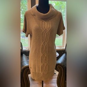 Athleta taupe Sweater dress size M